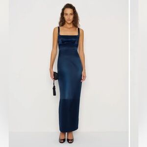 Reformation Ambre Silk Dress
